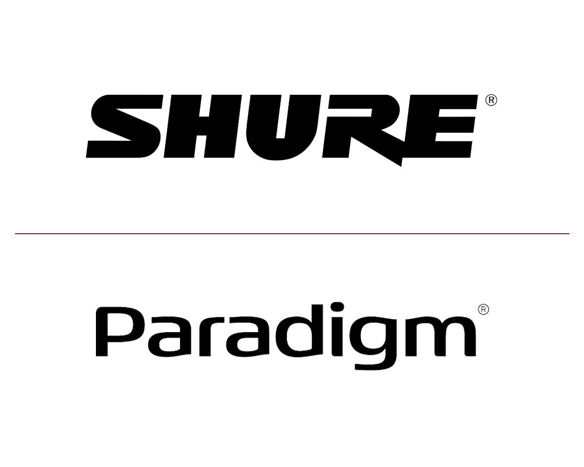 Shure e Paradigm