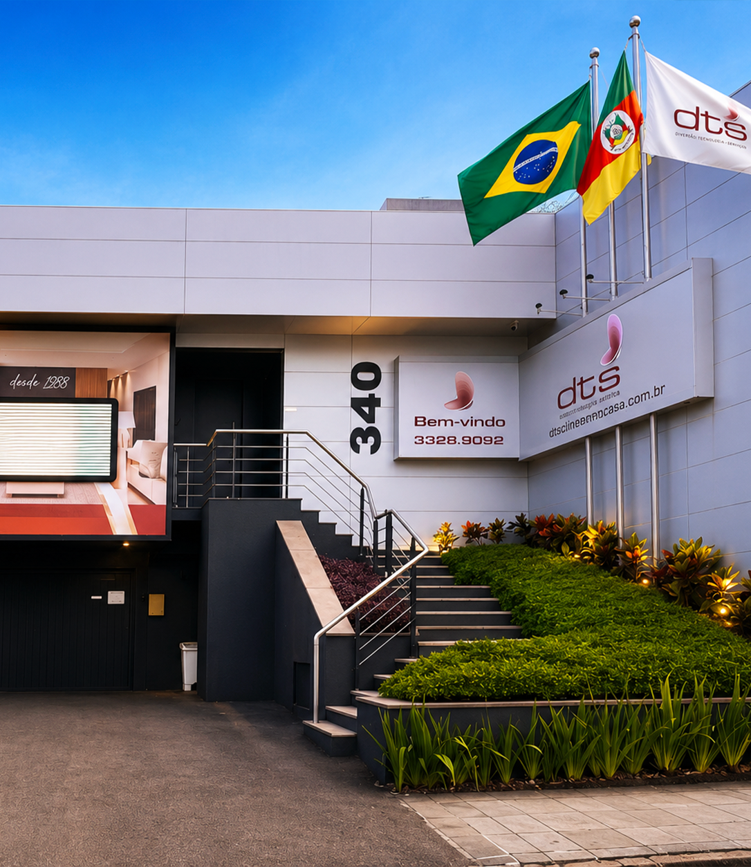 Showroom DTS em Porto Alegre